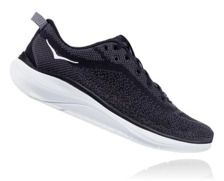 Hoka One One Hupana Flow - Adidasi Alergare Pe Drum Barbati Negrii / Gri Inchis | RO-lsffWs9